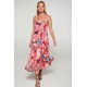 Vamp - Φόρεμα με Τιράντες pink azalea 20538